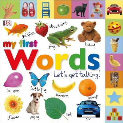 Tabbed Board Books: My First Words -  Dk