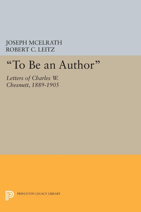 "To Be an Author" - 