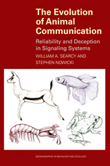 The Evolution of Animal Communication - William A. Searcy, Stephen Nowicki