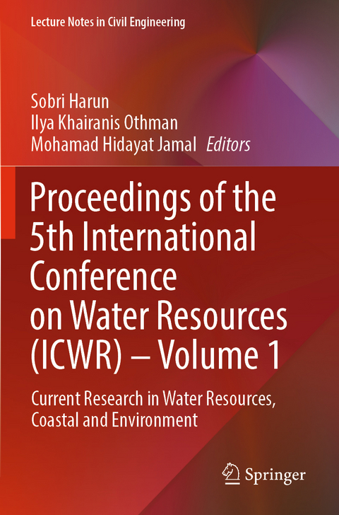 Proceedings of the 5th International Conference on Water Resources (ICWR) – Volume 1 - 
