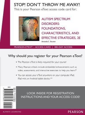 Autism Spectrum Disorders - E. Amanda Boutot, Brenda Smith Myles