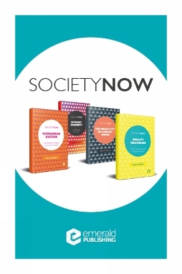 SocietyNow Book Set (2016-2019) - Vincent Mosco, Matt Bolton, Crystal Abidin, Ellis Cashmore, Ruth A. Deller