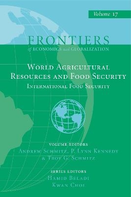 World Agricultural Resources and Food Security - 