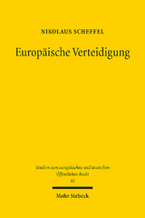 Europäische Verteidigung - Nikolaus Scheffel