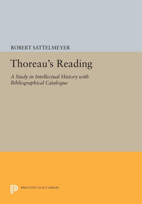 Thoreau's Reading - Robert Sattelmeyer