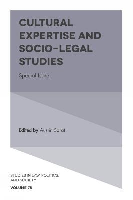 Cultural Expertise and Socio-Legal Studies - 