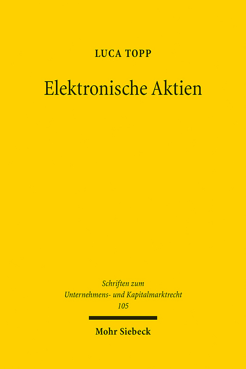 Elektronische Aktien - Luca Topp