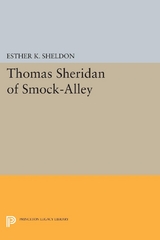 Thomas Sheridan of Smock-Alley - Esther K. Sheldon