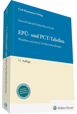 EPÜ- und PCT-Tabellen - Düwel, Isabell; Gabriel, Markus; Göhler, Karen; Renz, Christian; Teufel, Benjamin