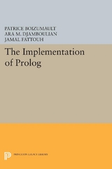 The Implementation of Prolog - Patrice Boizumault