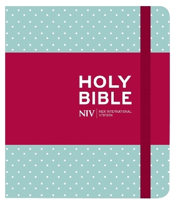 NIV Journalling Mint Polka Dot Cloth Bible - New International Version
