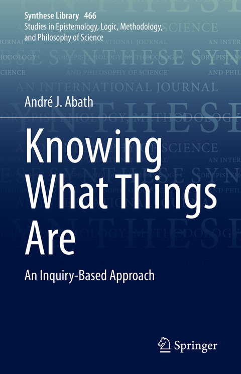 Knowing What Things Are - André J. Abath