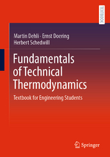 Fundamentals of Technical Thermodynamics - Martin Dehli, Ernst Doering, Herbert Schedwill