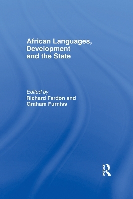 African Languages, Development and the State - 