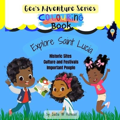 Geo's Adventure Series Colouring Book - Sadia Wendy Verneuil