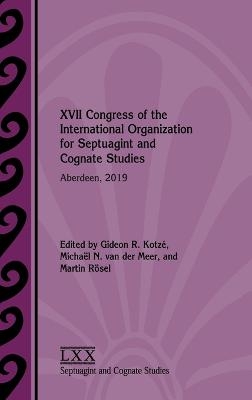 XVII Congress of the International Organization for Septuagint and Cognate Studies - 