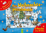 Mein Weihnachts-Puzzlebuch. 3 Puzzles mit je 48 Teilen - Bettina Menzel