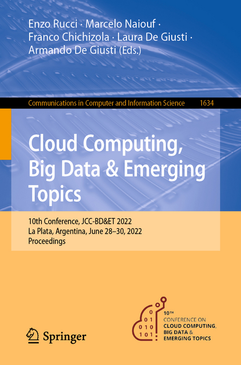 Cloud Computing, Big Data & Emerging Topics - 