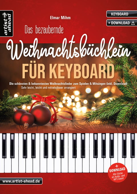 Das bezaubernde Weihnachtsbüchlein für Keyboard - Elmar Mihm