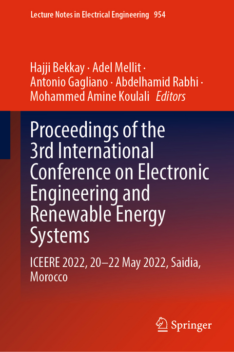 Proceedings of the 3rd International Conference on Electronic Engineering and Renewable Energy Systems - 