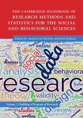 The Cambridge Handbook of Research Methods and Statistics for the Social and Behavioral Sciences - 