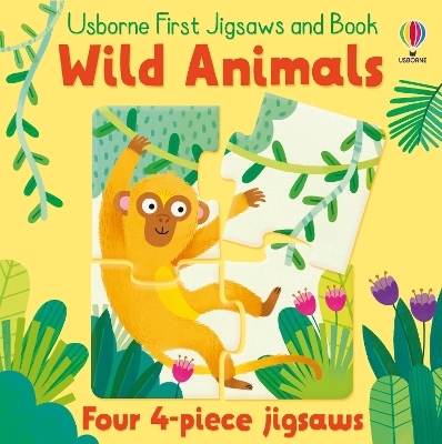 Usborne First Jigsaws: Wild Animals - Matthew Oldham