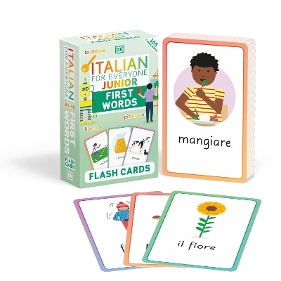 Italian for Everyone Junior First Words Flash Cards -  Dk