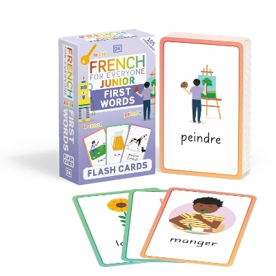 French for Everyone Junior First Words Flash Cards -  Dk
