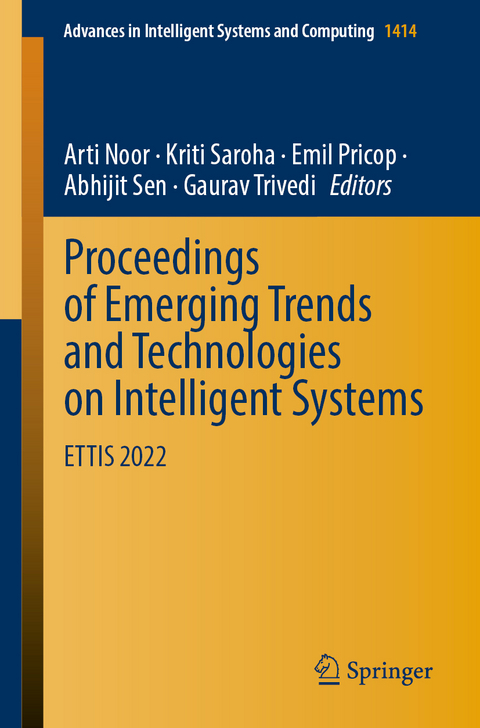 Proceedings of Emerging Trends and Technologies on Intelligent Systems - 