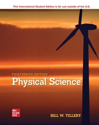 Physical Science ISE - Bill Tillery DO NOT USE, Bill Tillery