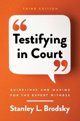 Testifying in Court - Brodsky, Stanley L.