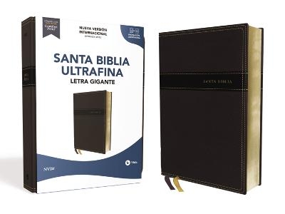 Nvi, Santa Biblia, Texto Revisado 2022, Ultrafina, Letra Gigante, Leathersoft, Negro, Palabras de Jes�s En Rojo -  Nueva Versi�n Internacional,  Vida