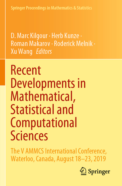 Recent Developments in Mathematical, Statistical and Computational Sciences - 