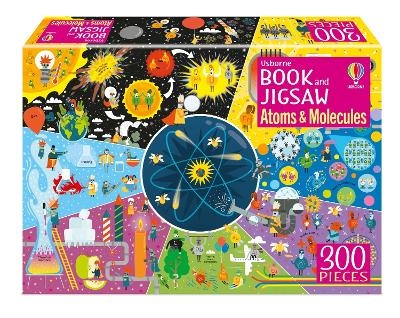 Usborne Book and Jigsaw Atoms and Molecules - Rosie Dickins