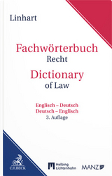 Fachwörterbuch Recht/Dictionary of Law - Linhart, Karin