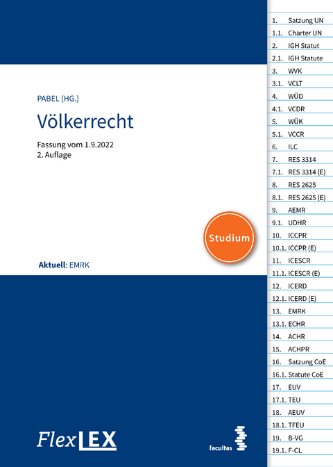 FlexLex Völkerrecht | Studium - 