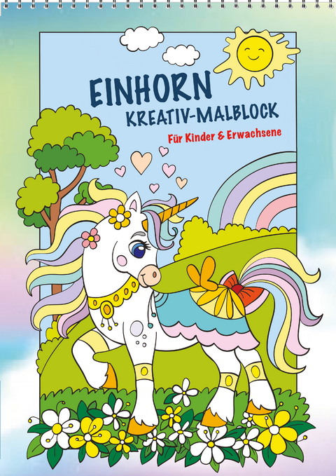 Einhorn Kreativ-Malblock -  Carl Gerber Verlag