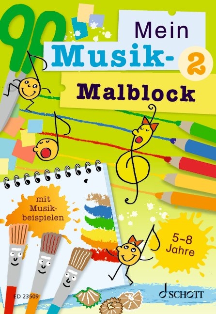 Mein Musik-Malblock 2 - Maren Blaschke