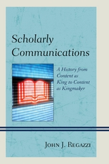 Scholarly Communications -  John J. Regazzi