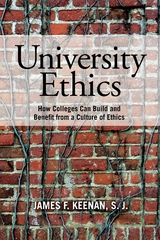 University Ethics -  SJ James F. Keenan