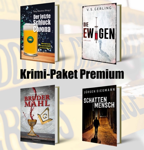 Krimi-Paket Premium - V. S. Gerling, Jürgen Siegmann, Guido Grandt