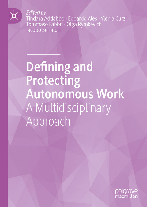 Defining and Protecting Autonomous Work - 