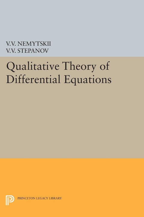 Qualitative Theory of Differential Equations - 