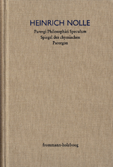 Parergi Philosophici Speculum. Spiegel des chymischen Parergon (1623) - Heinrich Nolle