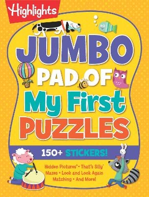 Jumbo Pad of My First Puzzles -  Highlights