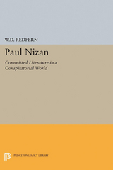Paul Nizan - W. Redfern