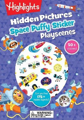 Space Hidden Pictures Puffy Sticker Playscenes -  Highlights