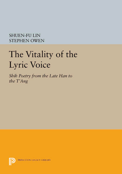 The Vitality of the Lyric Voice - 