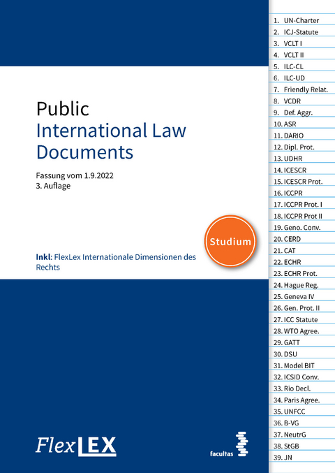 FlexLex Public International Law Documents | Studium