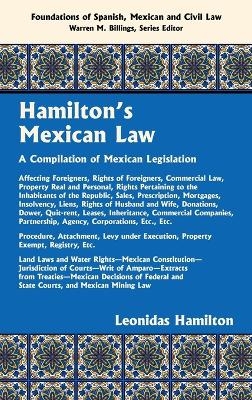 Hamilton's Mexican Law [1882] - Leonidas Hamilton